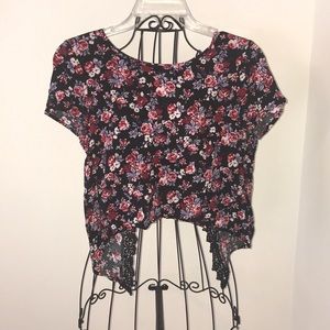 Bongo open back flowy top